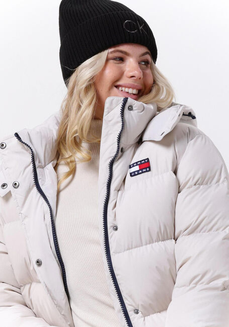 Beige TOMMY JEANS Wattierte Jack OUTERWEAR - large