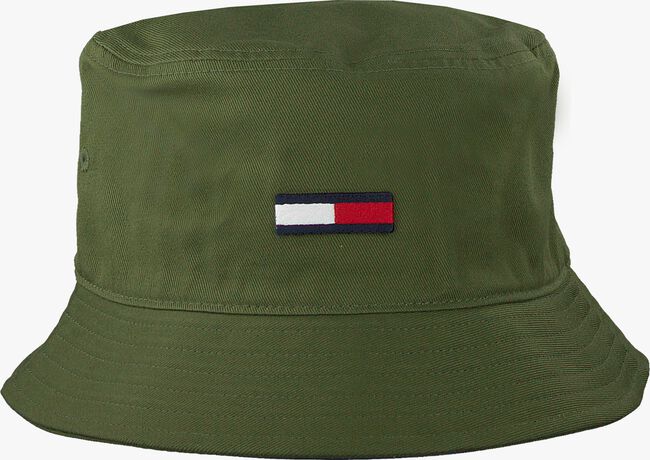 Grüne TOMMY HILFIGER Hut FLAG BUCKET HAT - large