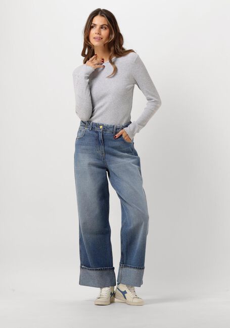Blaue SOEURS DE PROVENCE Wide jeans JULE PANT - large