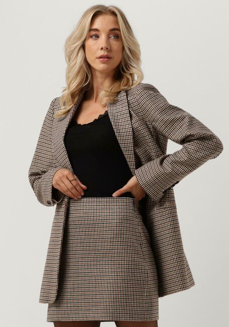 Schwarze VANILIA Blazer TWEED WOOL COLBERT BLACK - large