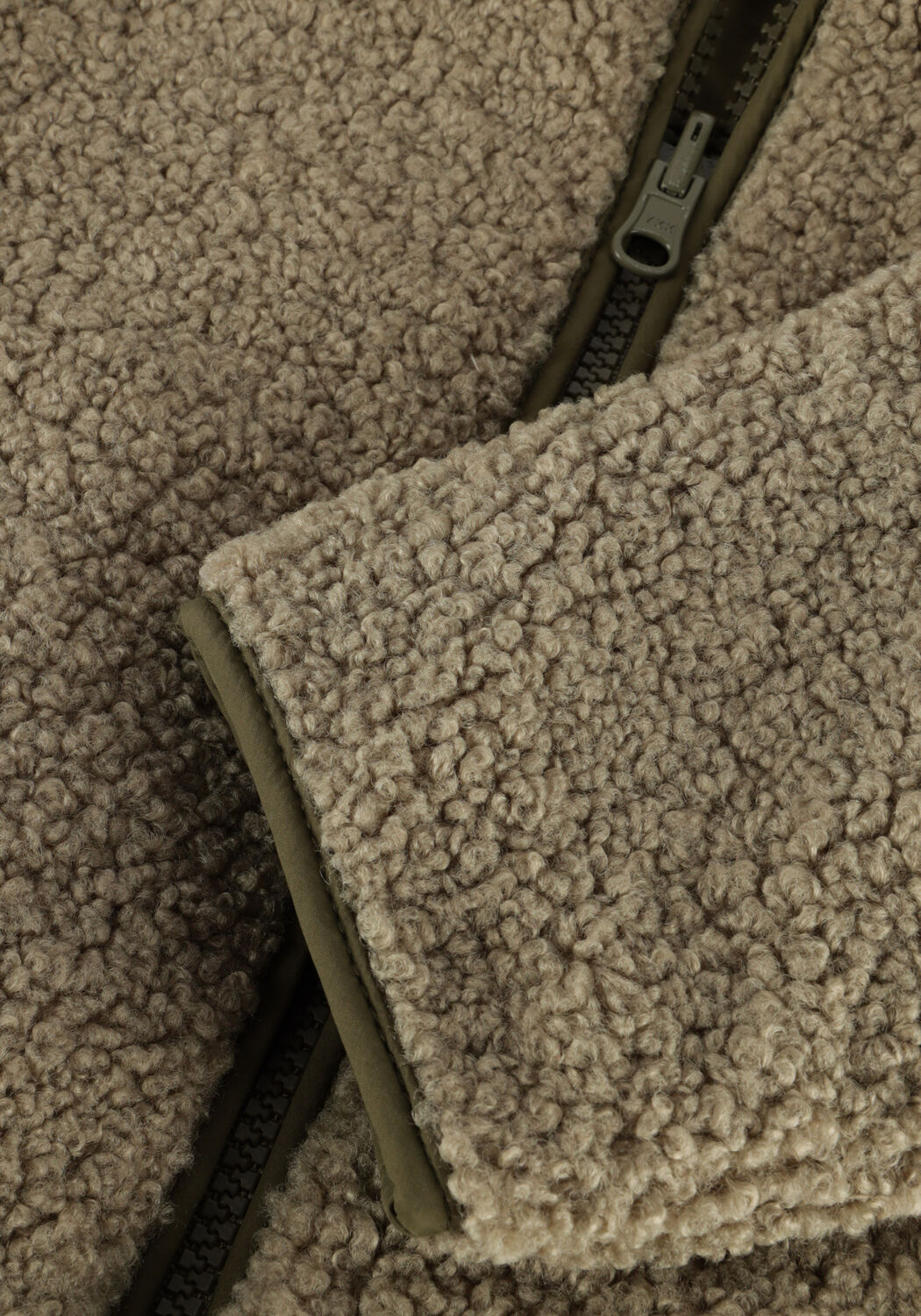 Gr&uuml;ne QUINCY MAE Jack SHEARLING ZIP JACKET - large