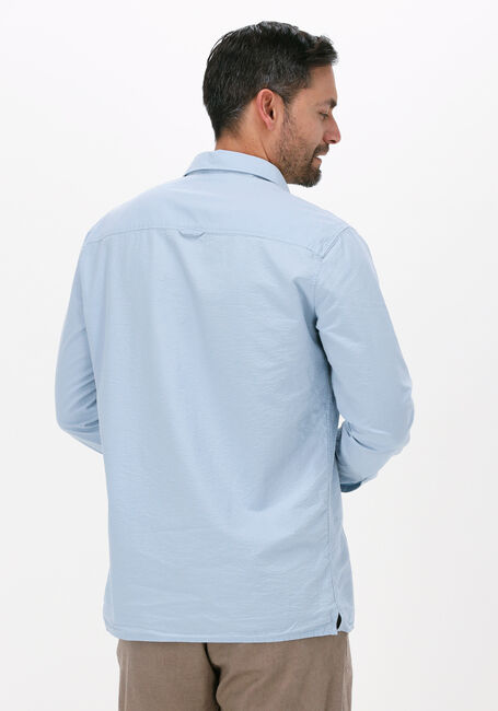 Blaue SELECTED HOMME Casual-Oberhemd SLHREGAXEL SHIRT LS SEERSUCKER - large