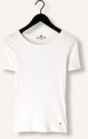 Weiße TOMMY HILFIGER T-shirt SLIM 5X2 RIB C-NK SS Weiße TOMMY HILFIGER T-shirt SLIM 5X2 RIB C-NK SS - medium