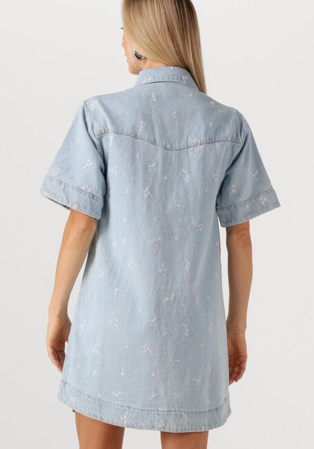 Hellblau NEO NOIR Minikleid SARAS DENIM EMB DRESS - large