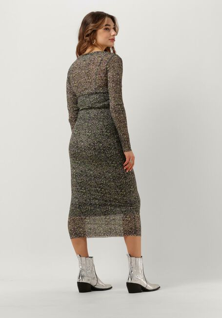 Minze CATWALK JUNKIE Midikleid DR MOSS FLOWERS MESH - large