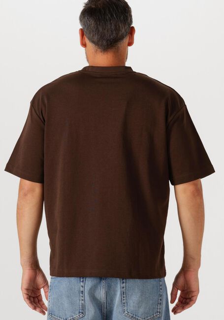 Braune SELECTED HOMME T-shirt SLHLOOSEOSCAR SS O-NECK TEE NOOS - large