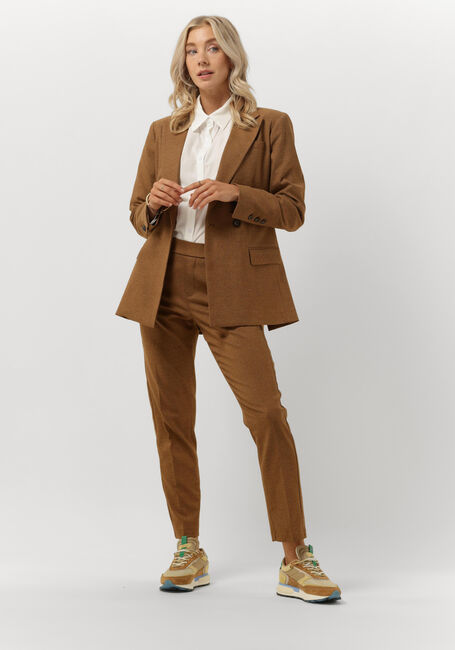 Camelfarbene MOS MOSH Hose GERRY TWIGGY PANT - large