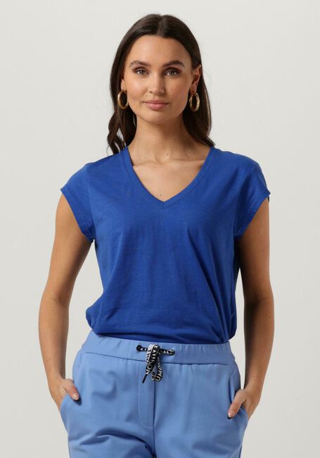 Blaue CC HEART T-shirt BASIC V-NECK T-SHIRT - large