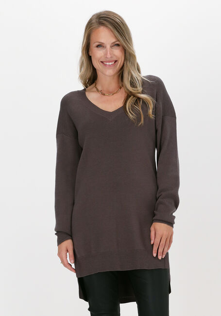 Taupe SIMPLE Pullover TALIA - large