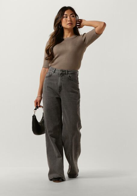 Braune SELECTED WOMEN Pullover SLFMALA 2/4 KNIT O-NECK B - large