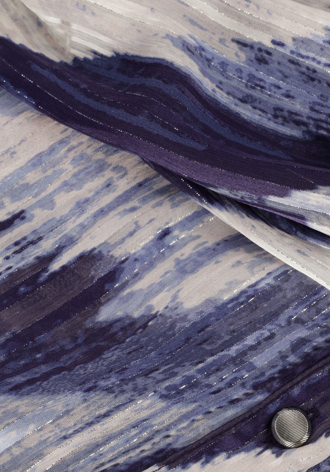 Blaue NUKUS Blusen PRESTONIA BLOUSE - large