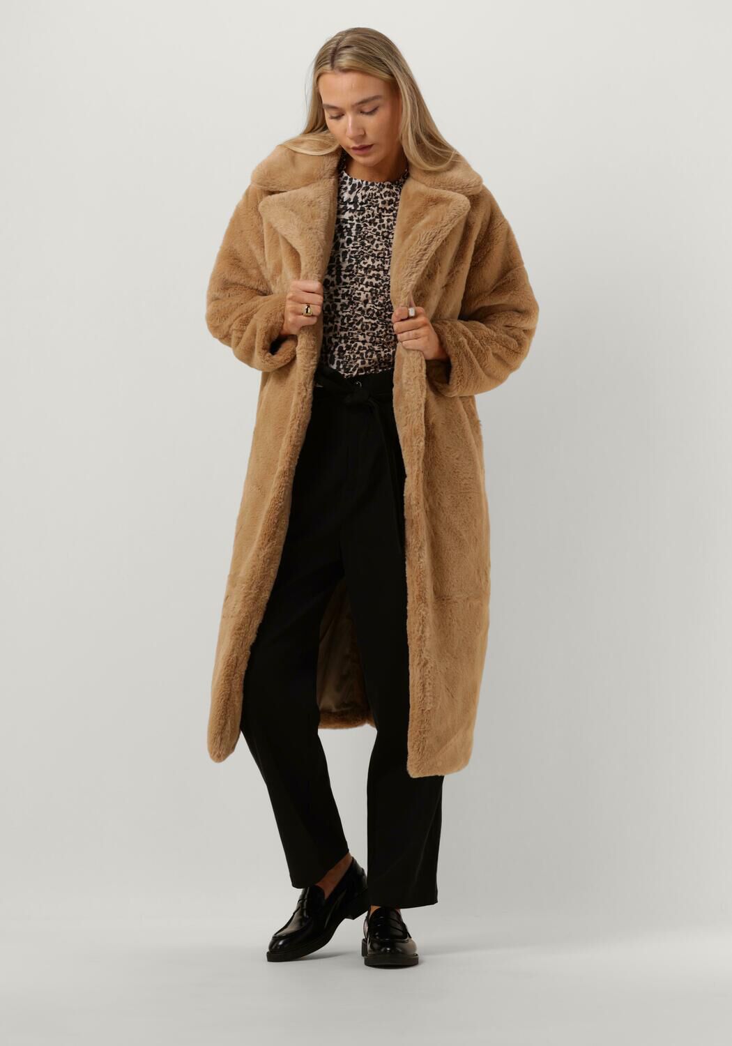 Large fur hotsell coat