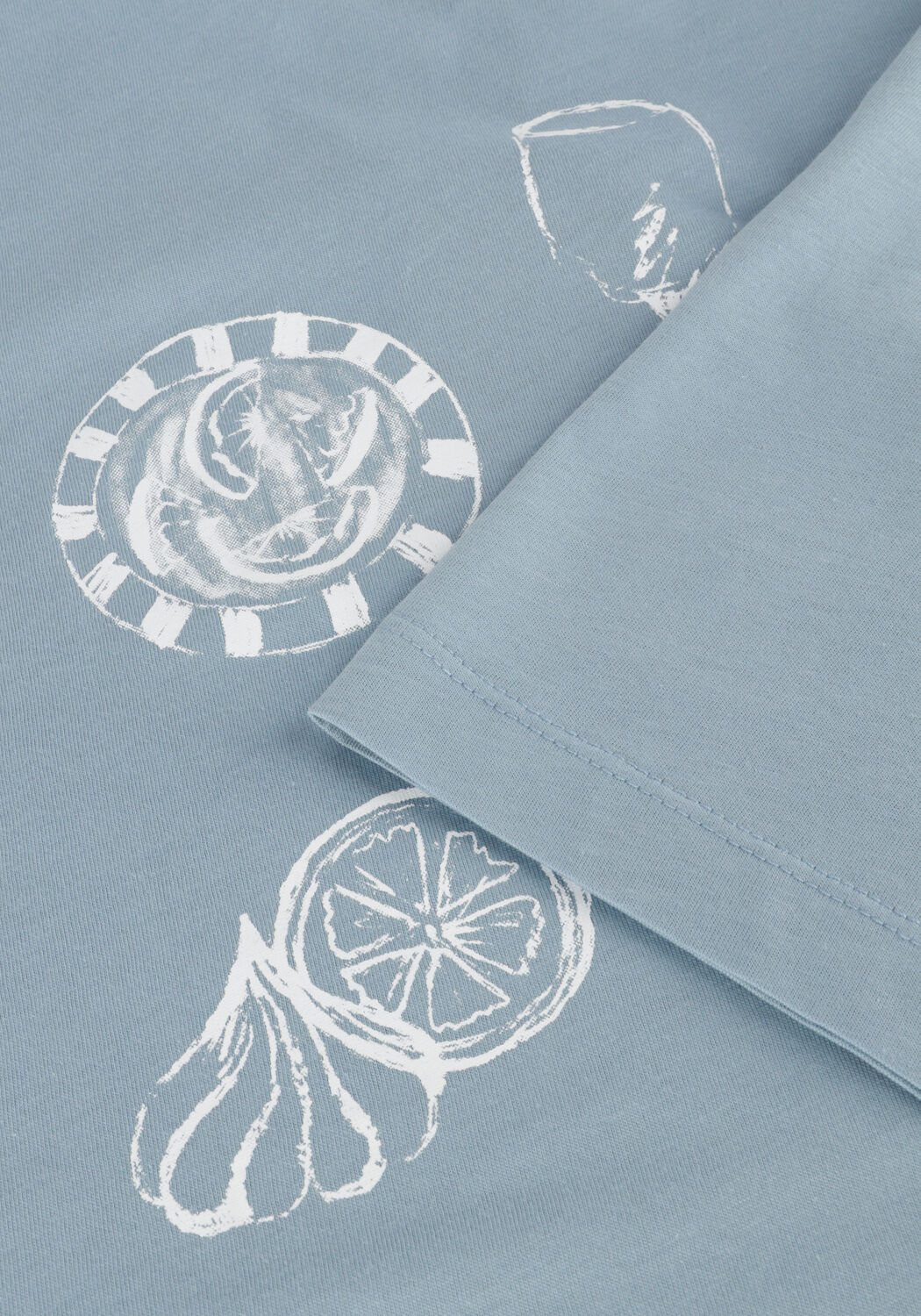 Hellblau REFINED DEPARTMENT T-shirt MAGGY - large