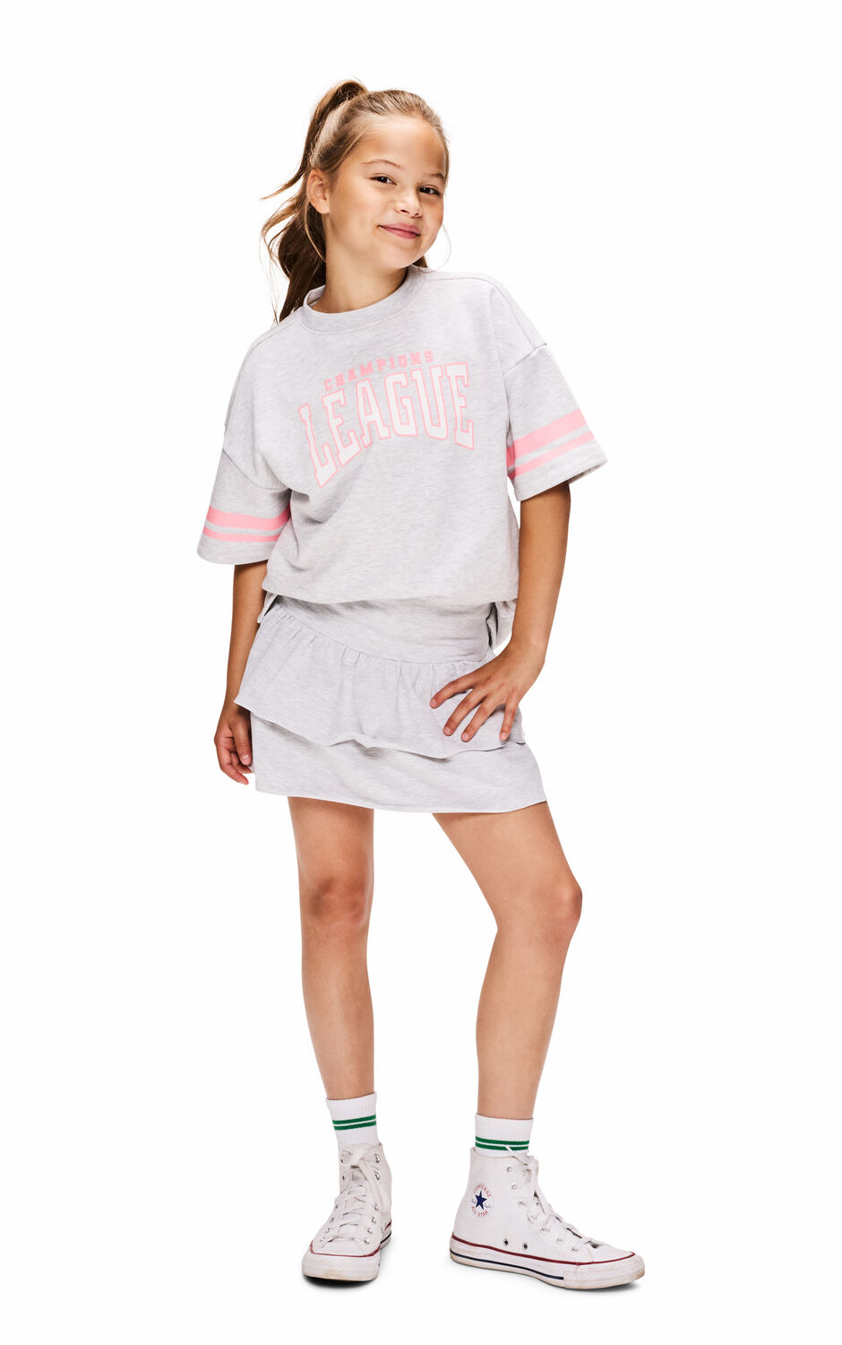 Graue RETOUR T-shirt ULLA - large