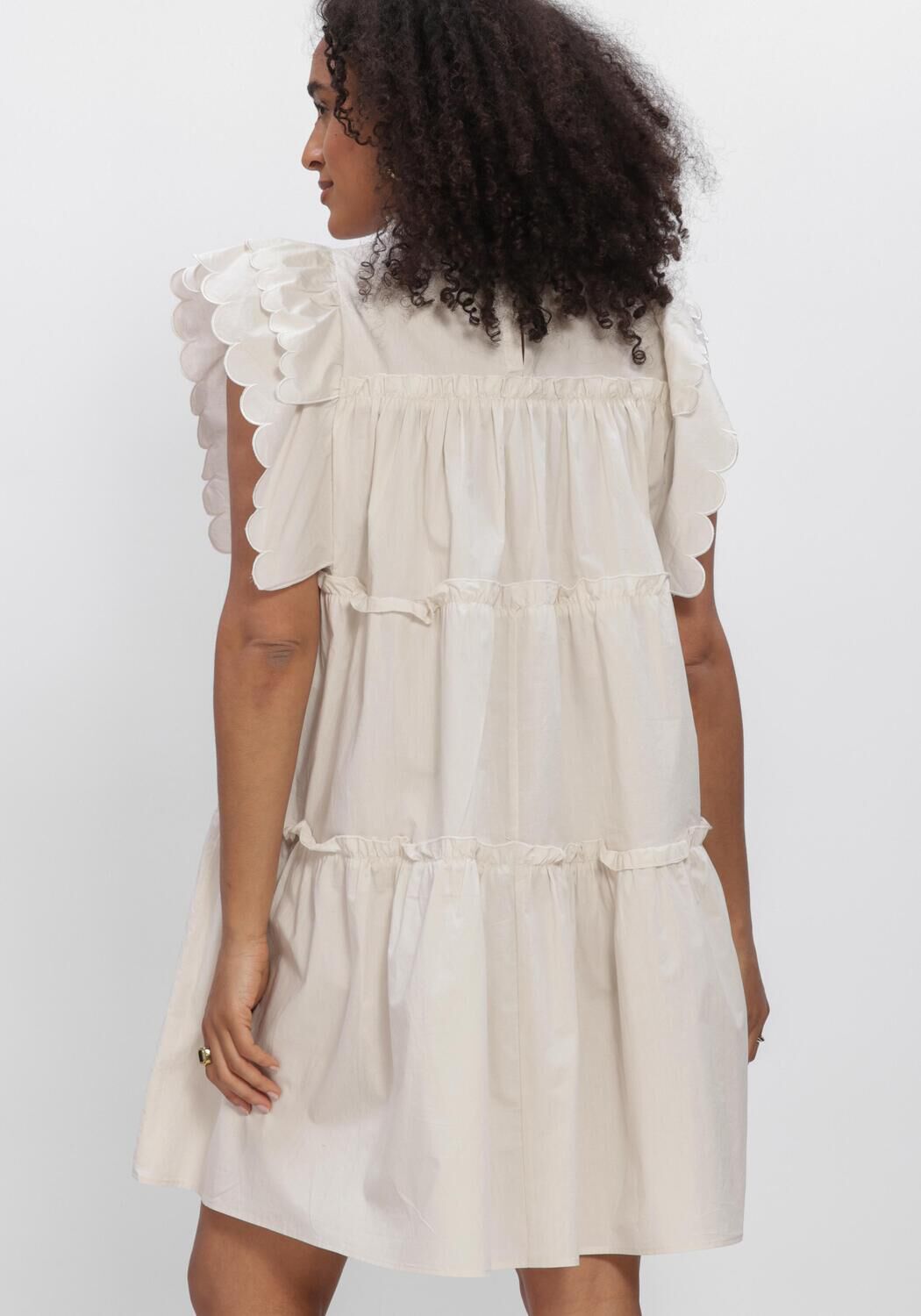 Wei&szlig;e OBJECT Minikleid OBJHOPE S/L DRESS - large