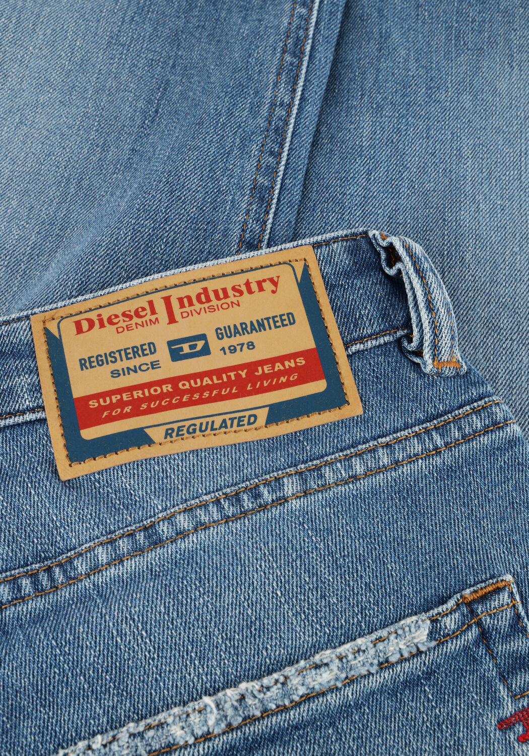 Hellblau DIESEL Straight leg jeans 1988 D-ARK - large