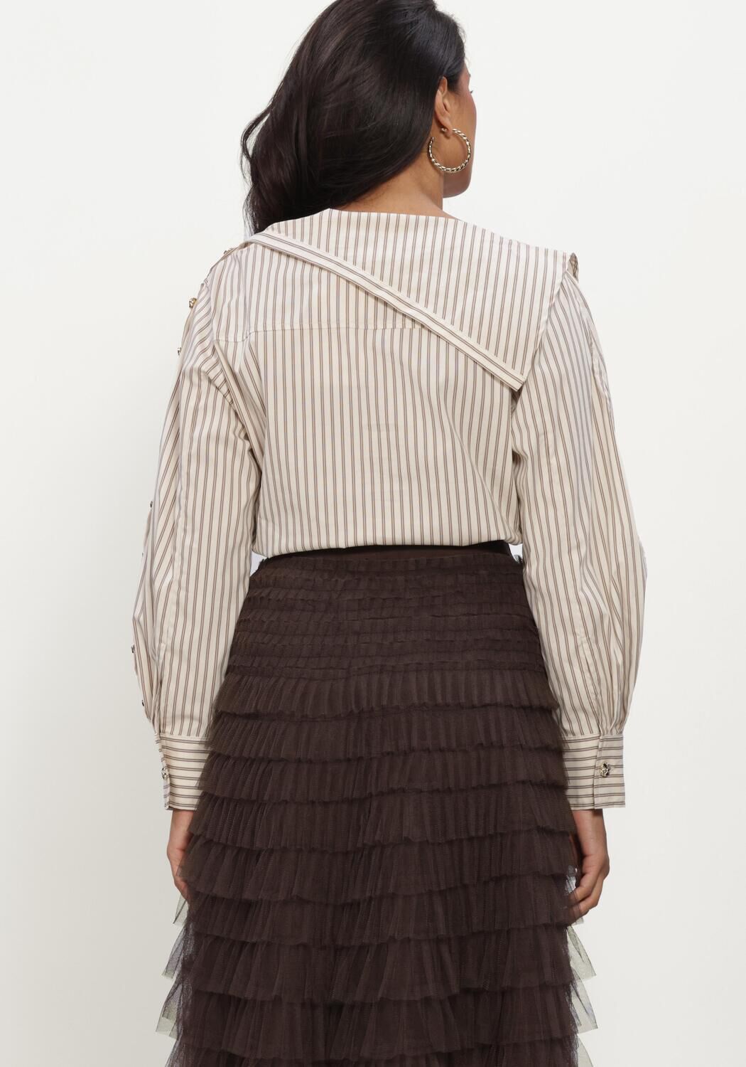 Nicht-gerade weiss CO'COUTURE Blusen DALMACC ASYM BUTTON BLOUSE - large