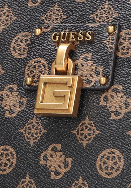 Braune GUESS Handtasche CENTRE STAGE STATUS - large