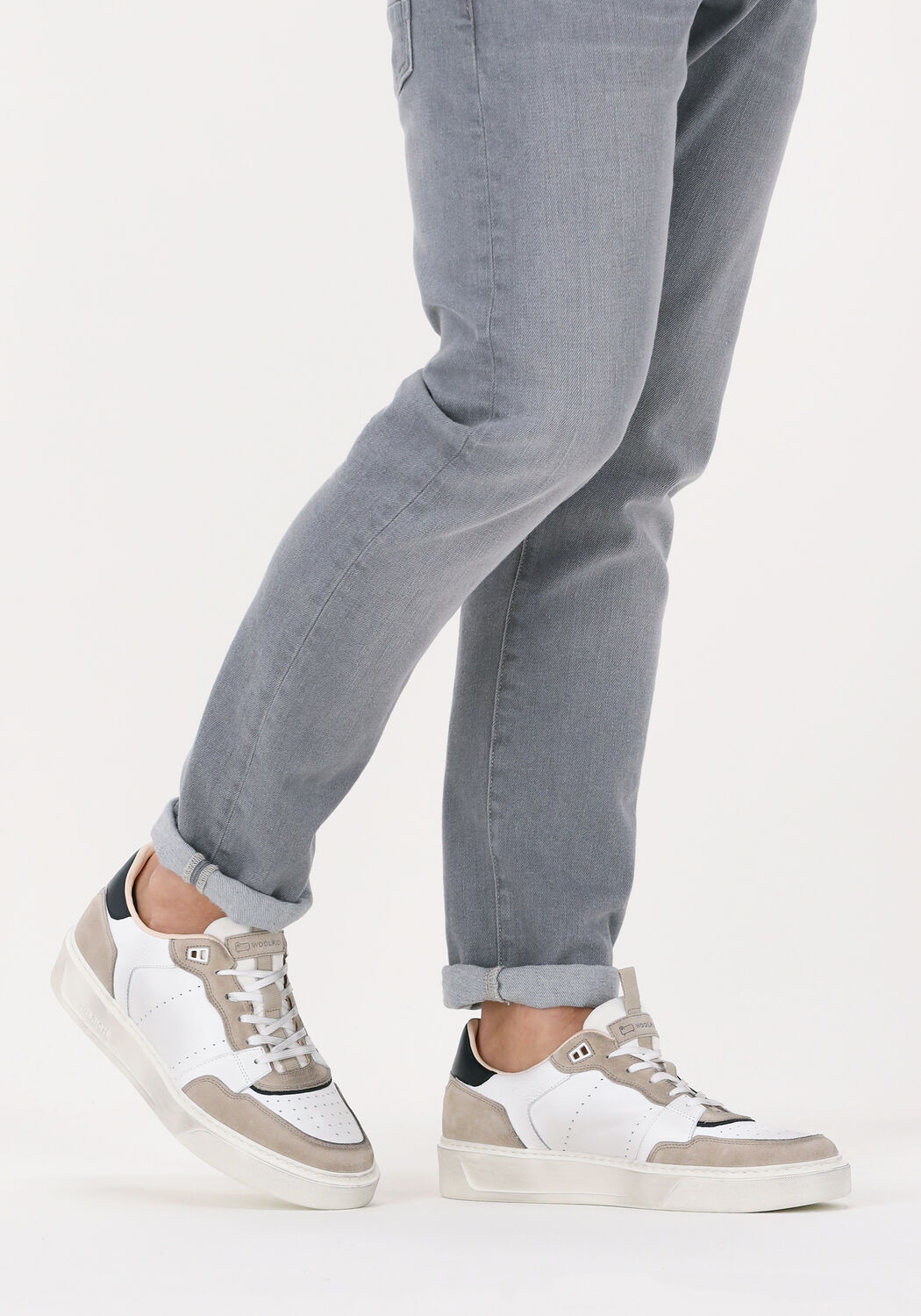 Wei&szlig;e WOOLRICH Sneaker Low CLASSIC TENNIS - large