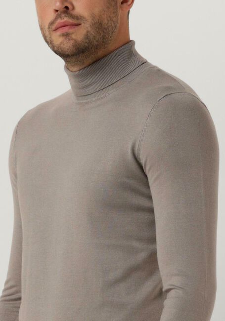 Taupe PUREWHITE Rollkragenpullover SEASONAL ESSENTIAL TURTLE NECK - large