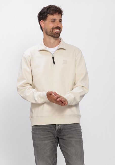 Creme CHASIN Pullover RYDER ZIP-UP - large