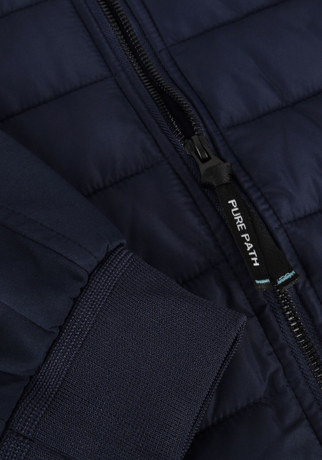 Dunkelblau PURE PATH Wattierte Jack REGULAR FIT PADDED JACKETS - large