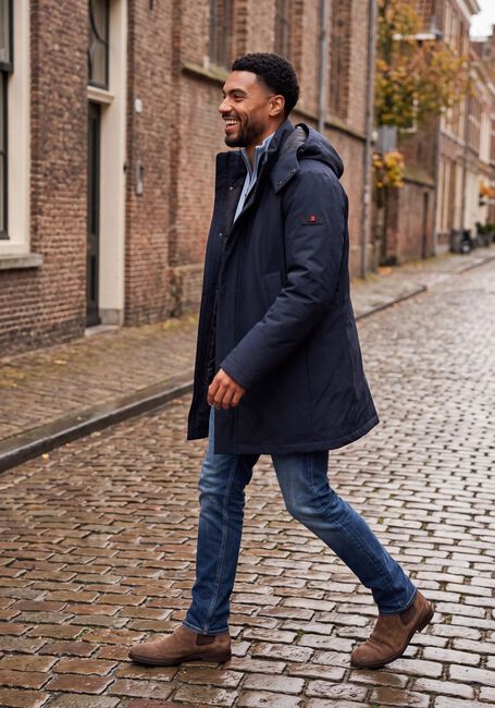 Dunkelblau PEUTEREY Parkas KRUGER TJ GRS 02 - large
