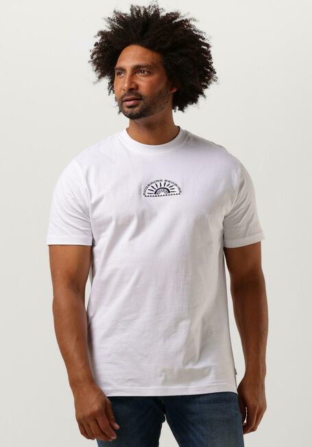 Weiße WOODBIRD T-shirt RICS SUNSHINE TEE - large
