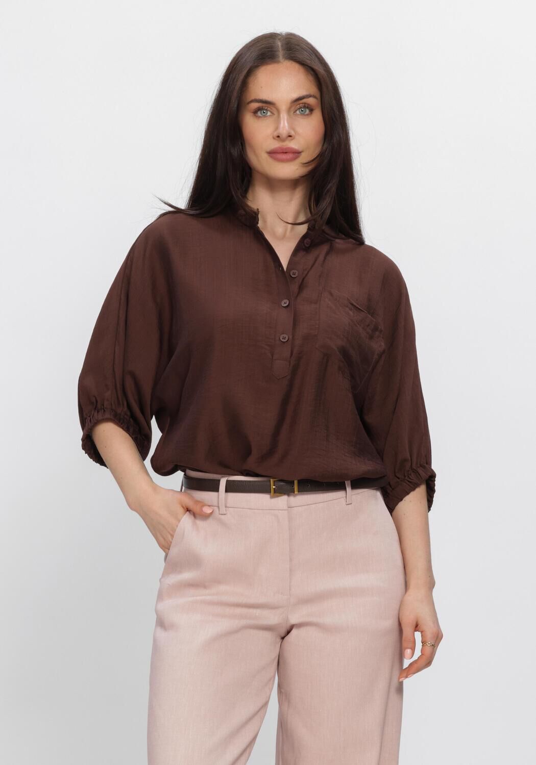 Braune MINUS Blusen MSBARBARA BLOUSE - large