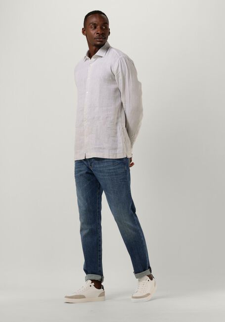 Braune GENTI Casual-Oberhemd LINNEN S7054-1120 - large
