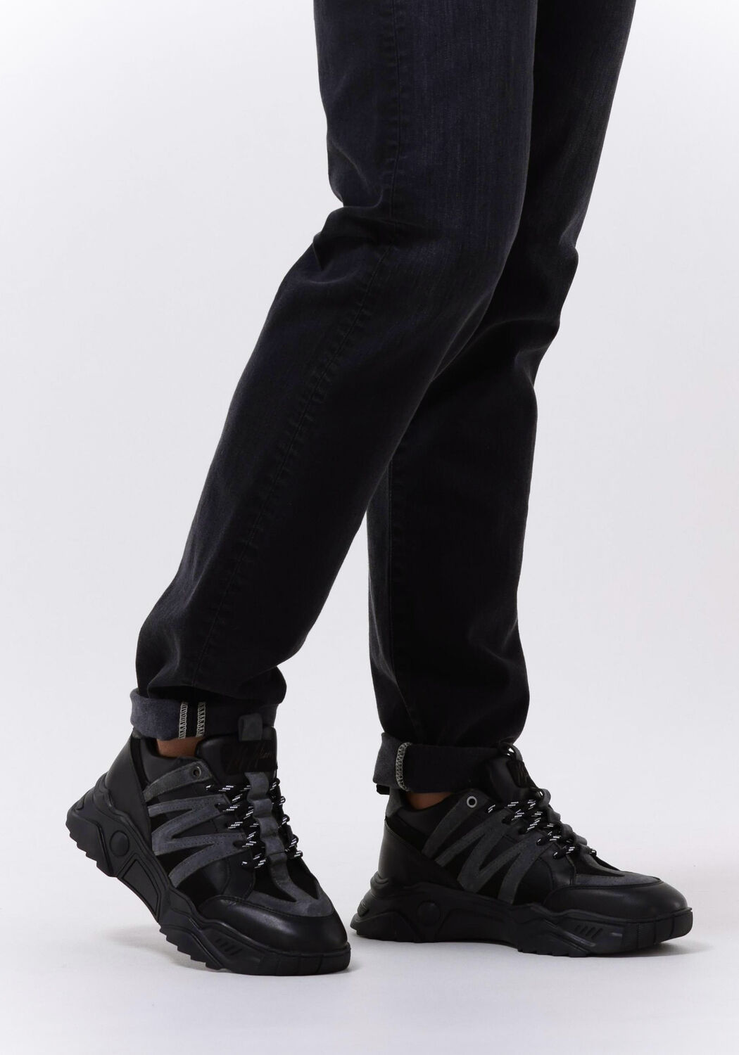 Schwarze MALELIONS Sneaker Low MALELIONS MEN INICIO RUNNER - large