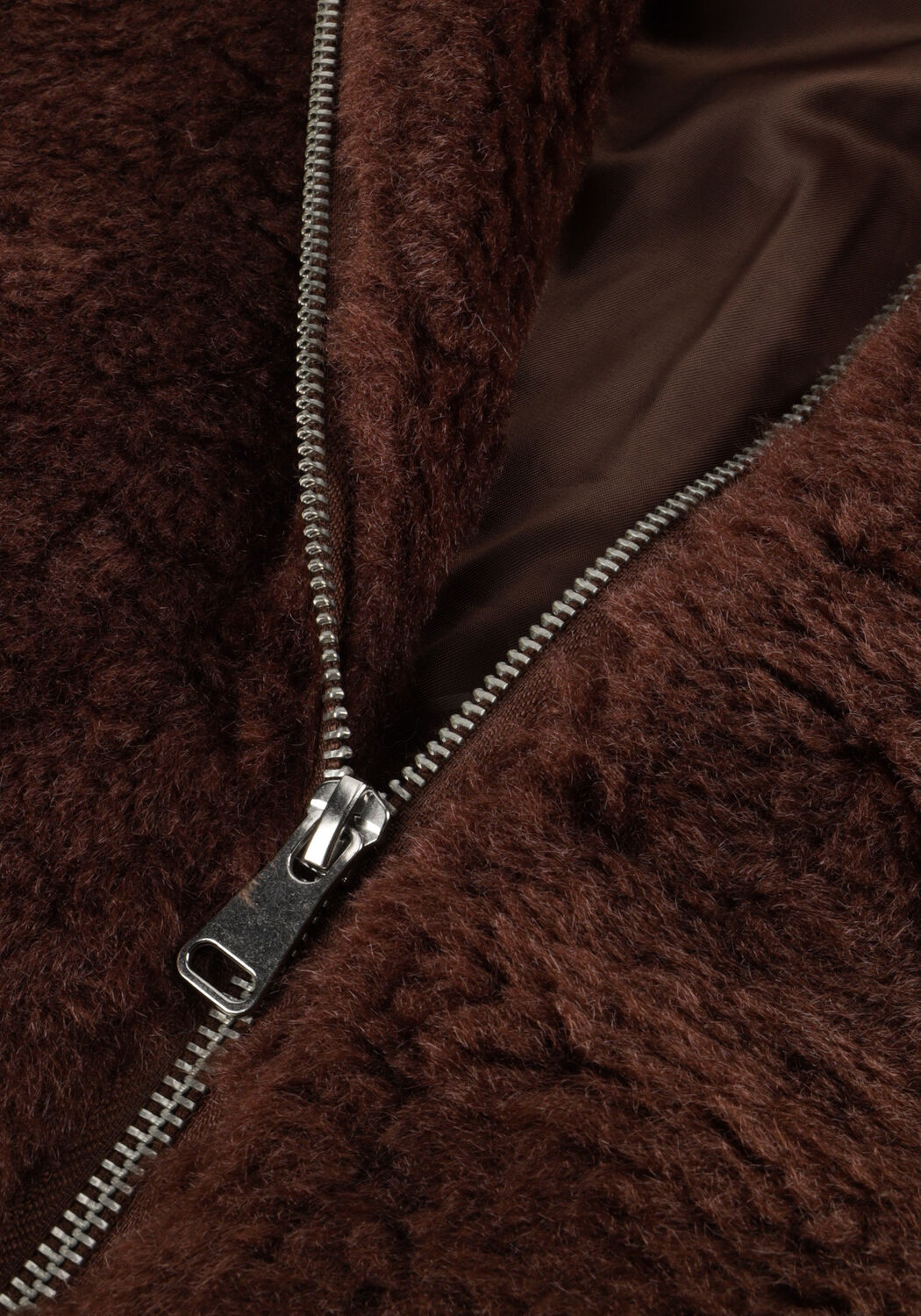 Braune NOTRE-V Teddy-Jacke NV-GEMMA - large