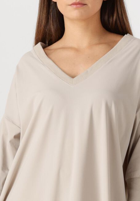 Beige PENN & INK Midikleid DRESS V - large