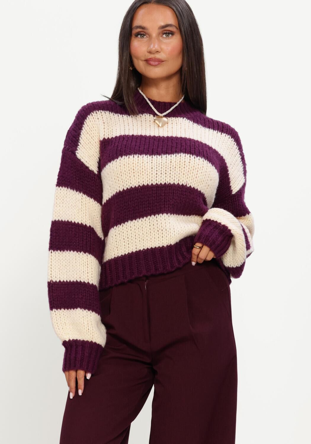 Lilane YDENCE Pullover KNITTED SWEATER BRIANNA - large