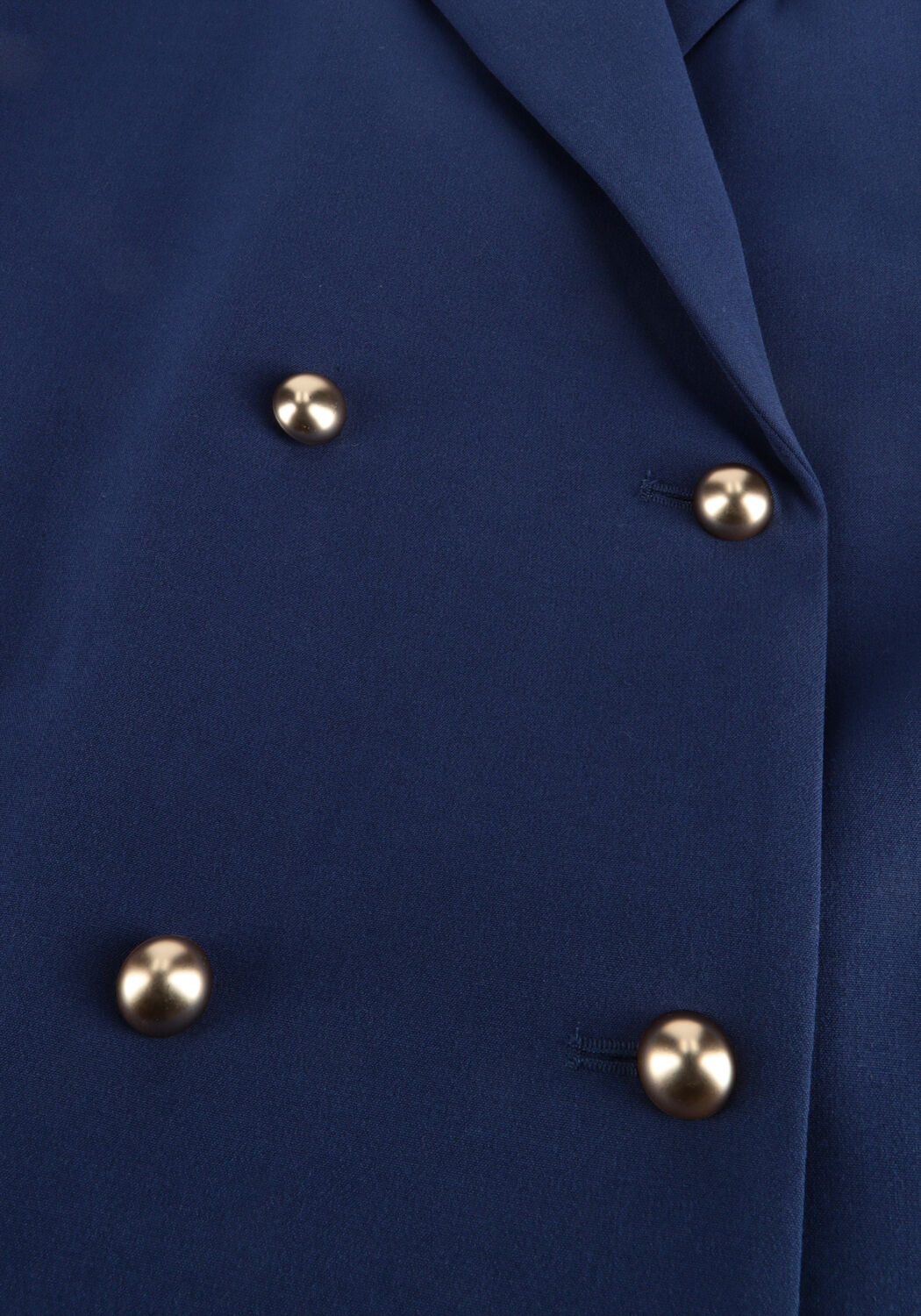 Dunkelblau ALIX THE LABEL Blazer LADIES WOVEN BOXY BLAZER - large