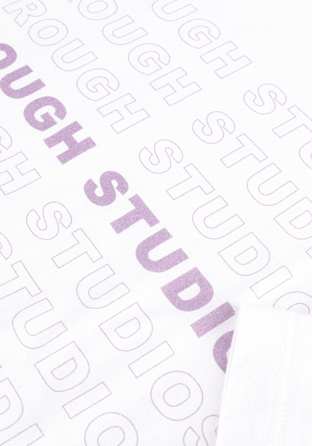 Wei&szlig;e ROUGH STUDIOS T-shirt BRIXTON TEE - large