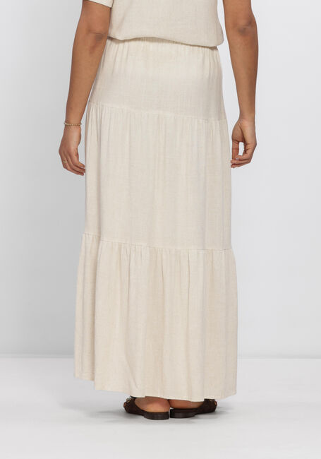 Beige OBJECT Maxirock OBJSANNE MW LONG LAYER SKIRT - large