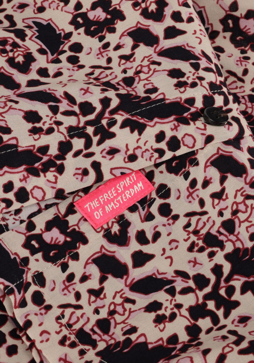 Mehrfarbige/Bunte SCOTCH & SODA Blusen PRINTED BALLOON SLEEVE SHIRT - large