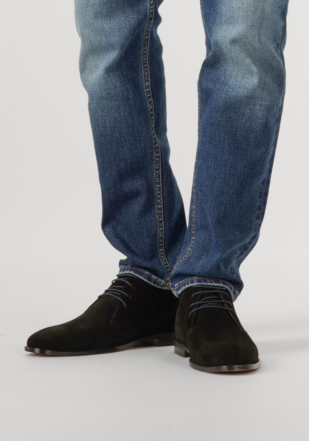 Schwarze STEFANO LAURAN Business Schuhe SL124H501 - large