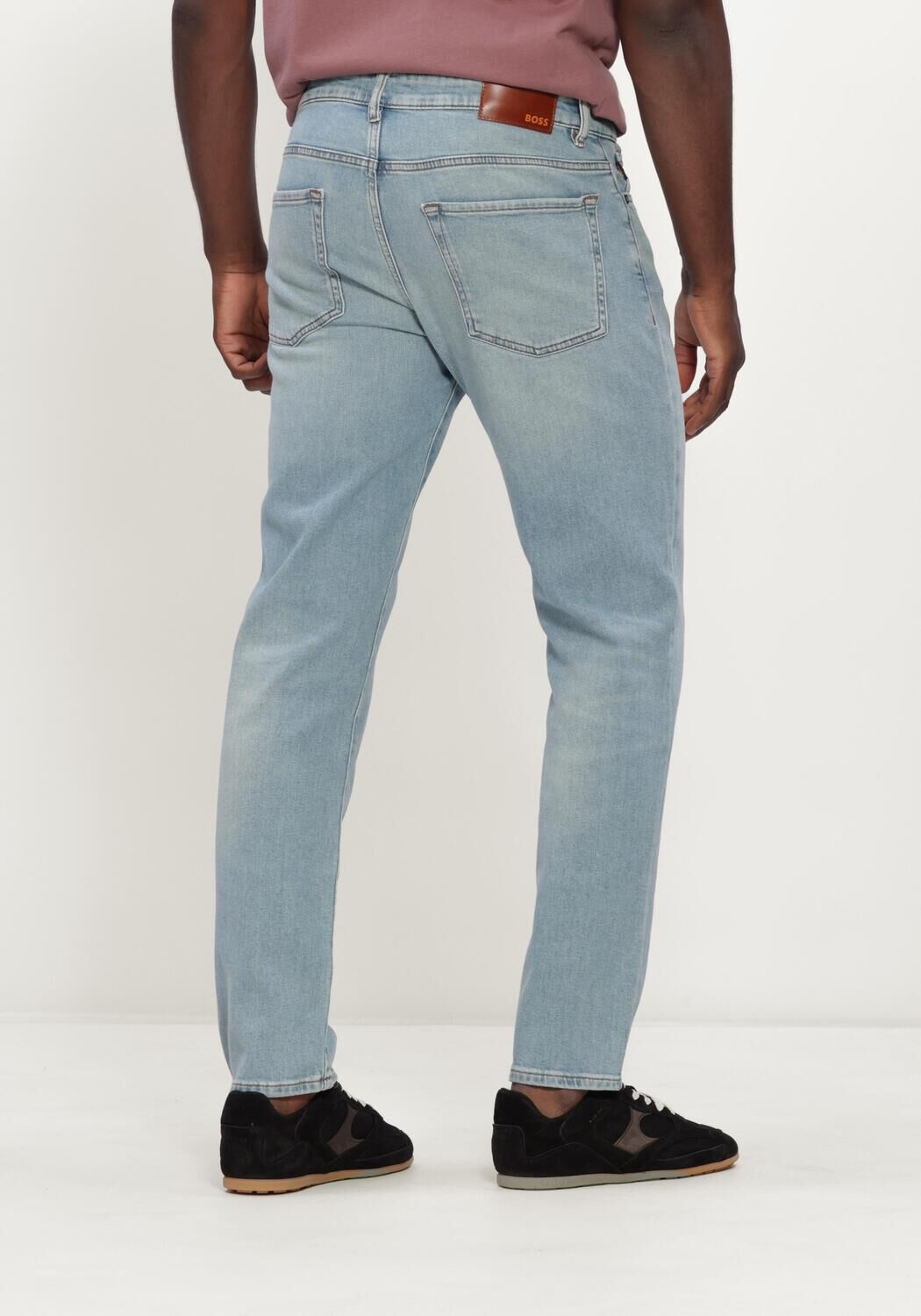 Hellblau BOSS ORANGE Straight leg jeans RE.MAINE BC - large