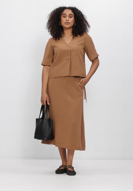 Braune OBJECT Blusen OBJRINI MATHILDA 2/4 LO BLAZER  145 ND - large