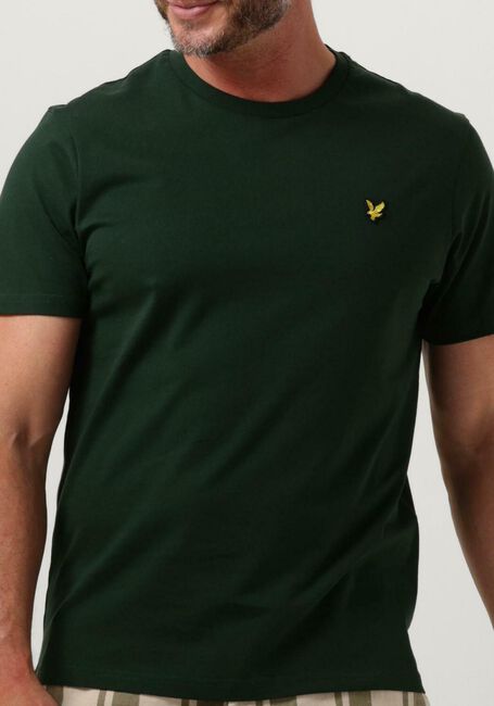 Grüne LYLE & SCOTT T-shirt PLAIN T-SHIRT - large