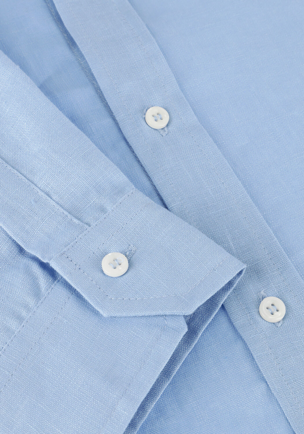 Hellblau RESORT FINEST Blusen SHIRT 100% LINEN - large