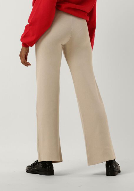 Weiße ANOTHER LABEL Hose VARIT KNITTED PANTS - large