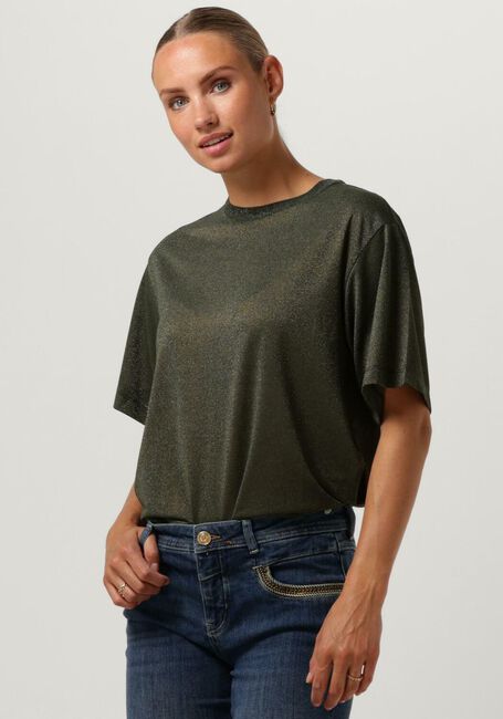 Dunkelgrün MOS MOSH T-shirt MMKIT SS TEE - large