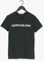 Schwarze CALVIN KLEIN T-shirt INSTITUTIONAL L