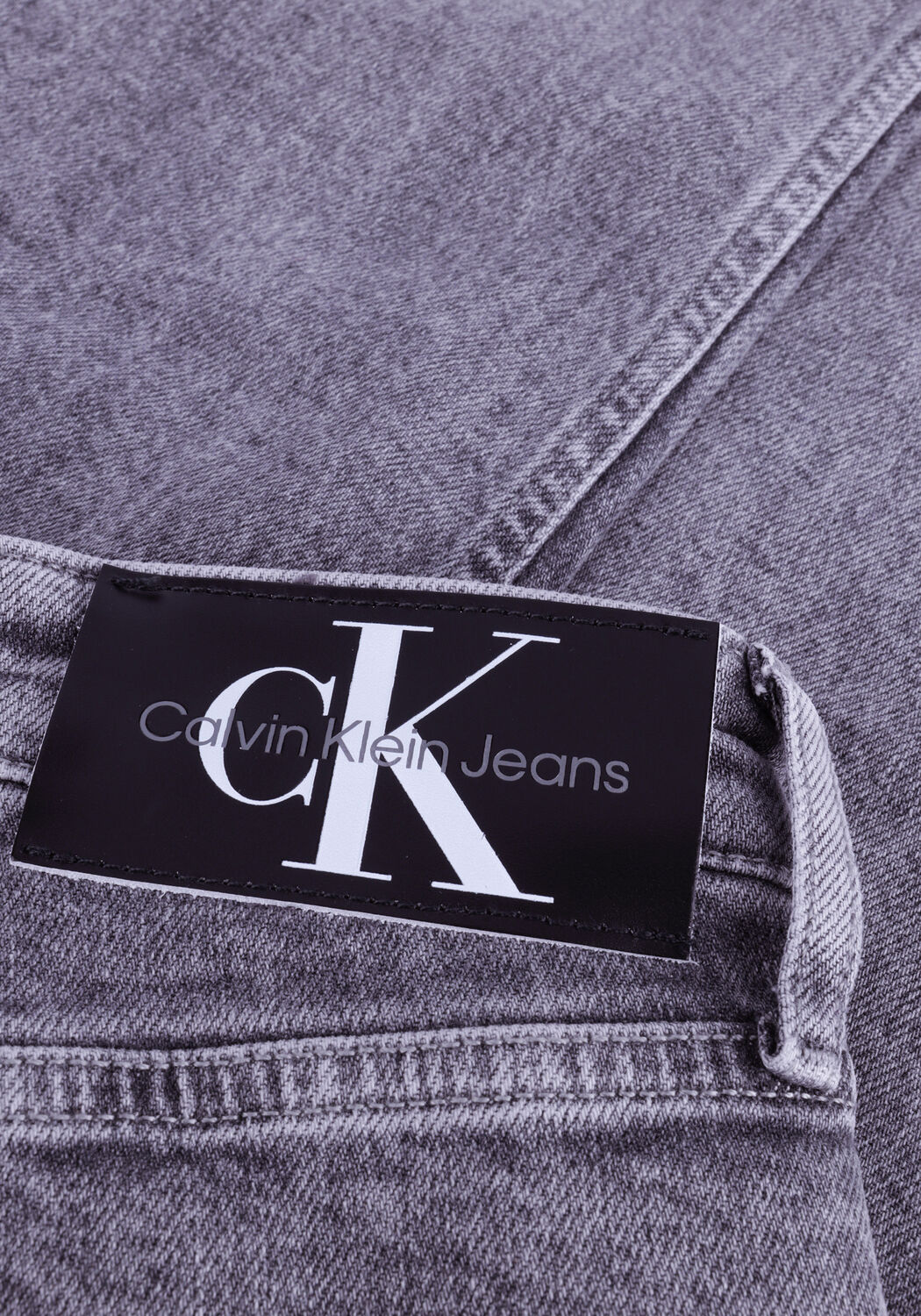 Graue CALVIN KLEIN Straight leg jeans DAD JEAN - large