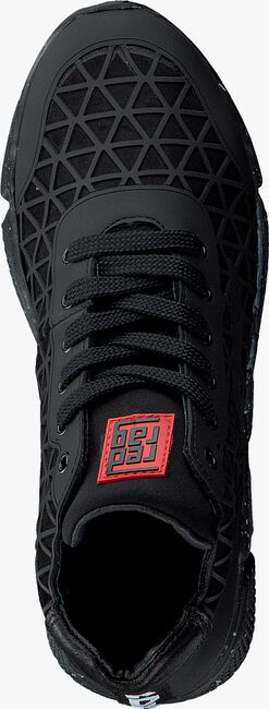 Schwarze RED-RAG Sneaker 13271 - large