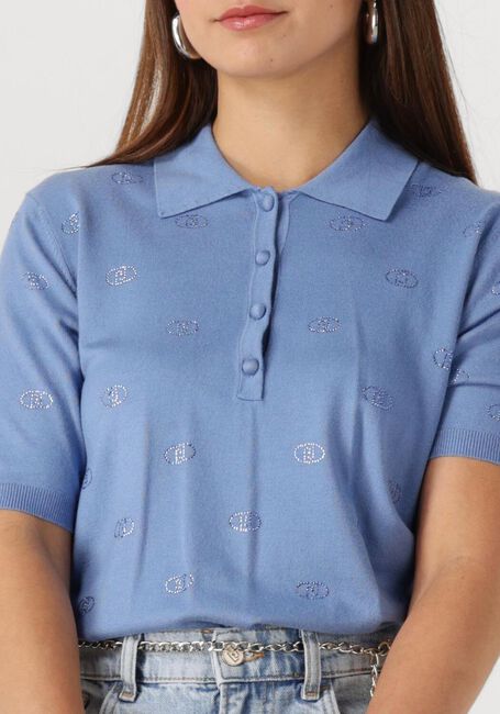 Blaue LIU JO T-shirt ECS MAGLIA CHIUSA M/C - large