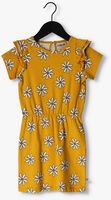 Ocker CARLIJNQ Minikleid FLOWER - RUFFLED DRESS - medium